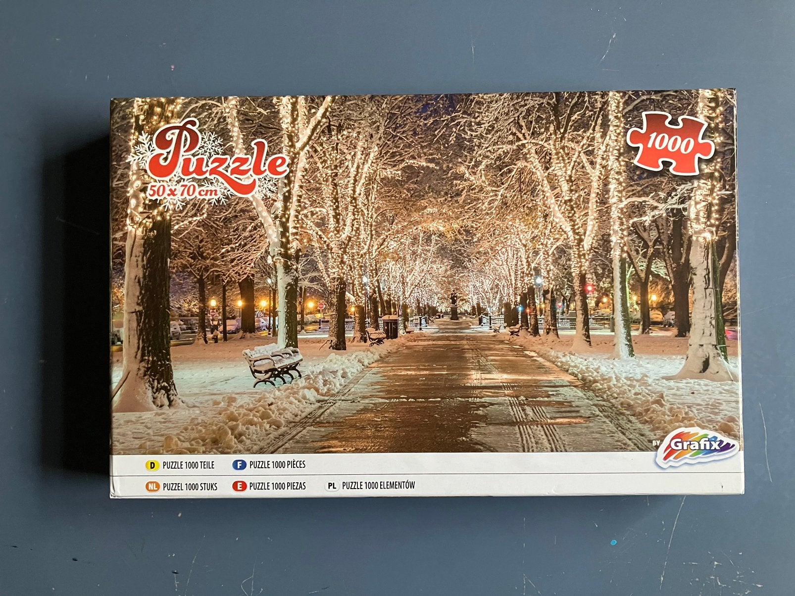 Mooie legpuzzel met wintermotief, Ophalen of Verzenden, 500 t/m 1500 stukjes, Zo goed als nieuw
