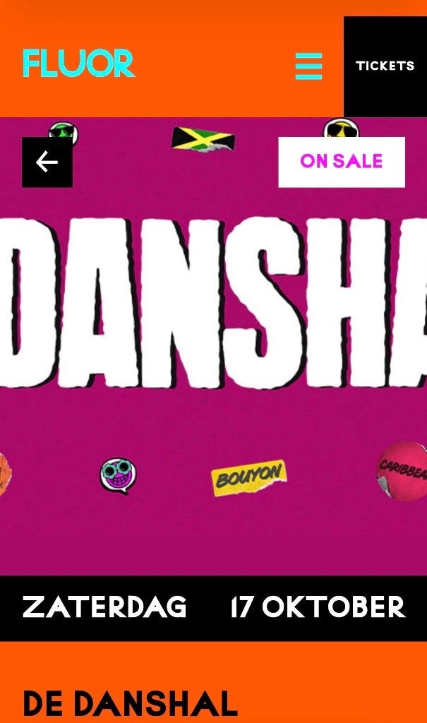2x tickets De Danshal Amersfoort 17 okt, Tickets en Kaartjes, Twee personen