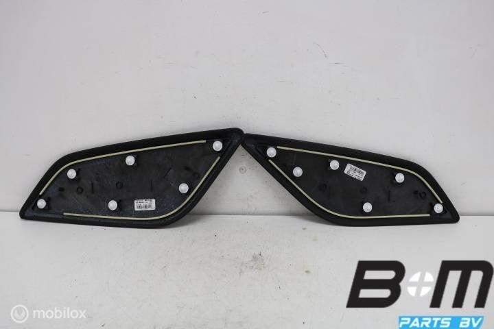 Set leder middenconsole afdekkingen Audi A6 4G 4G0863305A, Gebruikt