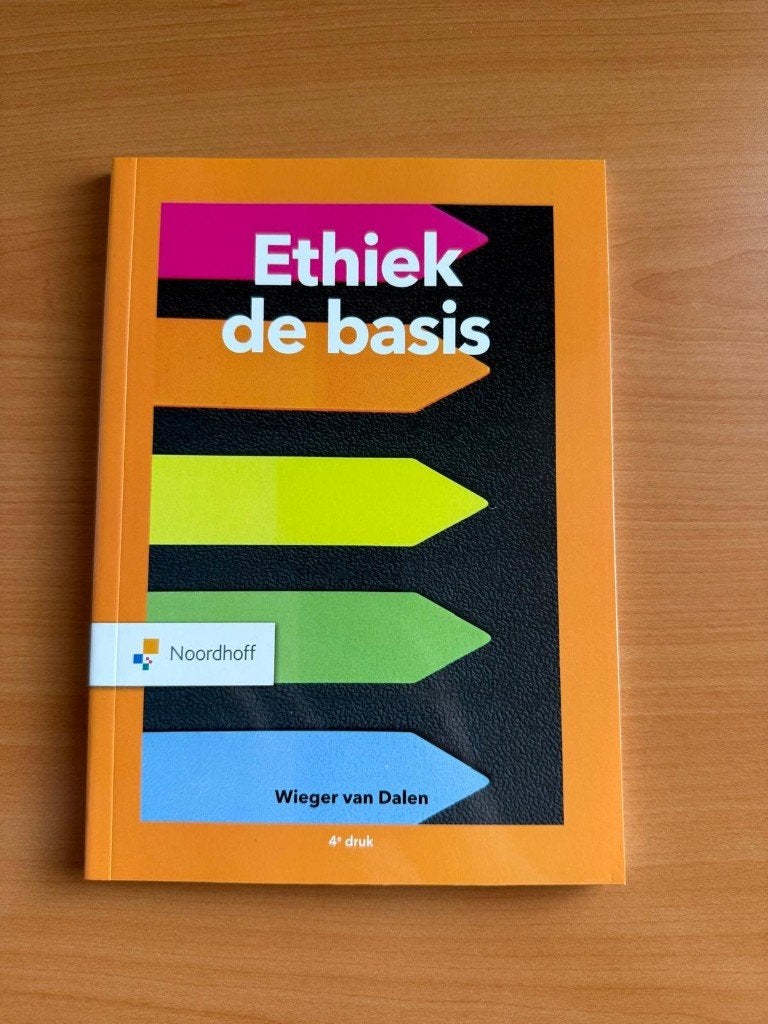 Ethiek de basis, Wieger van Dalen, Boeken, Studieboeken en Cursussen, Ophalen of Verzenden, Alpha, Nieuw, HBO
