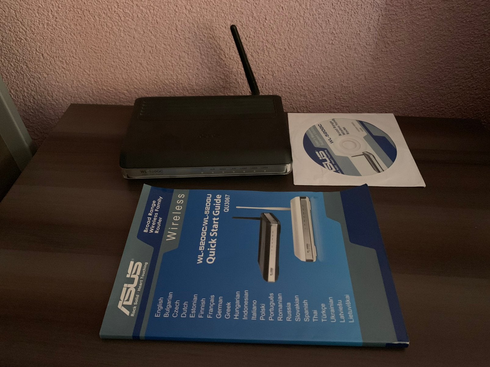 Asus router zgan, Ophalen of Verzenden, Zo goed als nieuw
