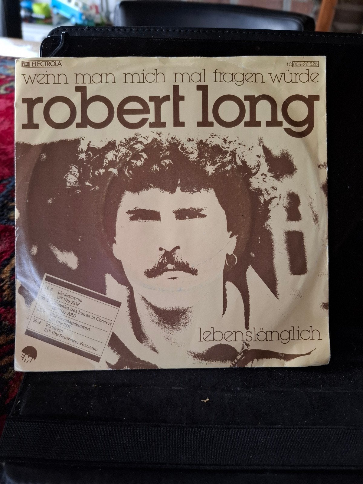 Robert Long - Wenn Man Mich Mal Fragen Würde (Vinyl), LP, Gebruikt, Overige genres, 7 inch