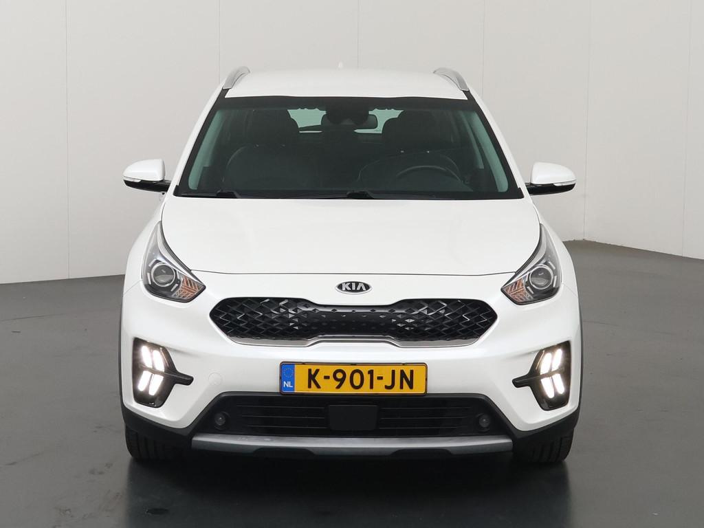 Kia Niro 1.6 GDi Hybrid DynamicLine | Navigatie | Camera | D, Auto's, Kia, Gebruikt, Euro 6, 2 kWh, Leder en Stof
