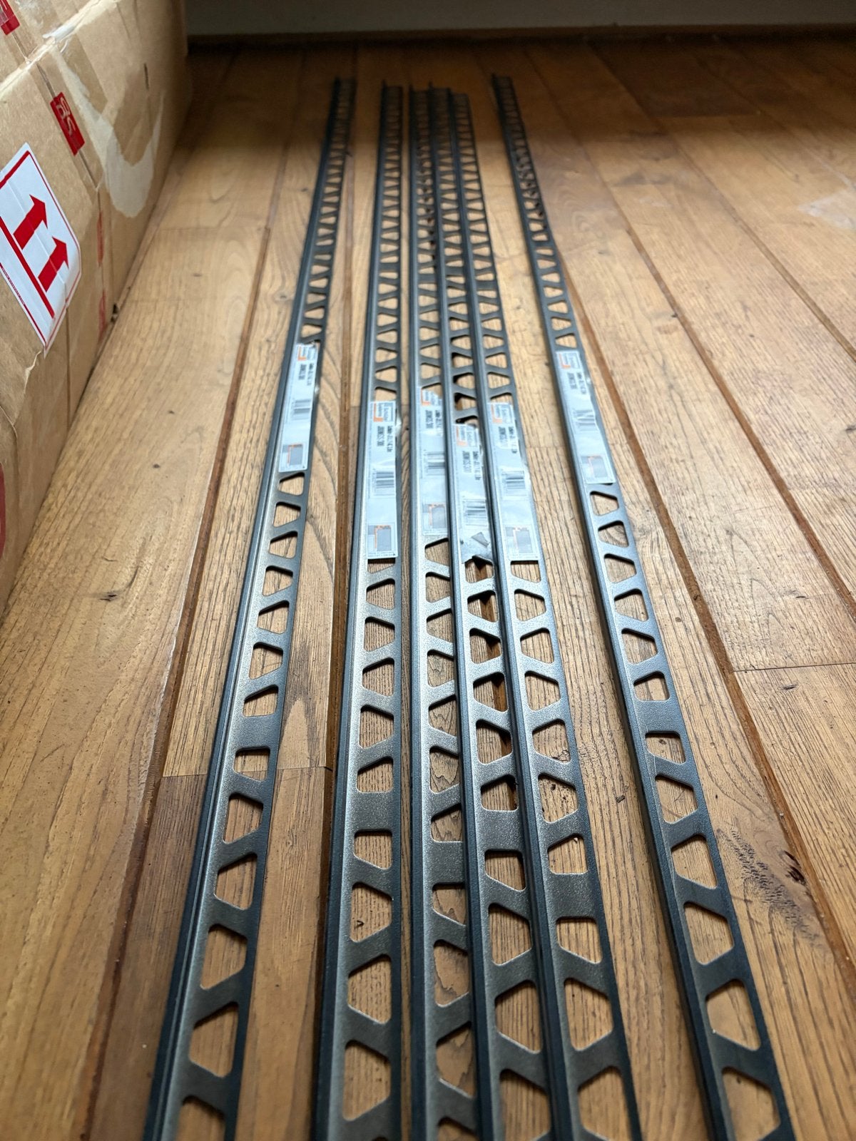 Schlüter Jolly AC tegelprofiel mat aluminium zwart 8 mm, Doe-het-zelf en Verbouw, Tegels, Ophalen, Overige typen, Nieuw, Minder dan 20 cm