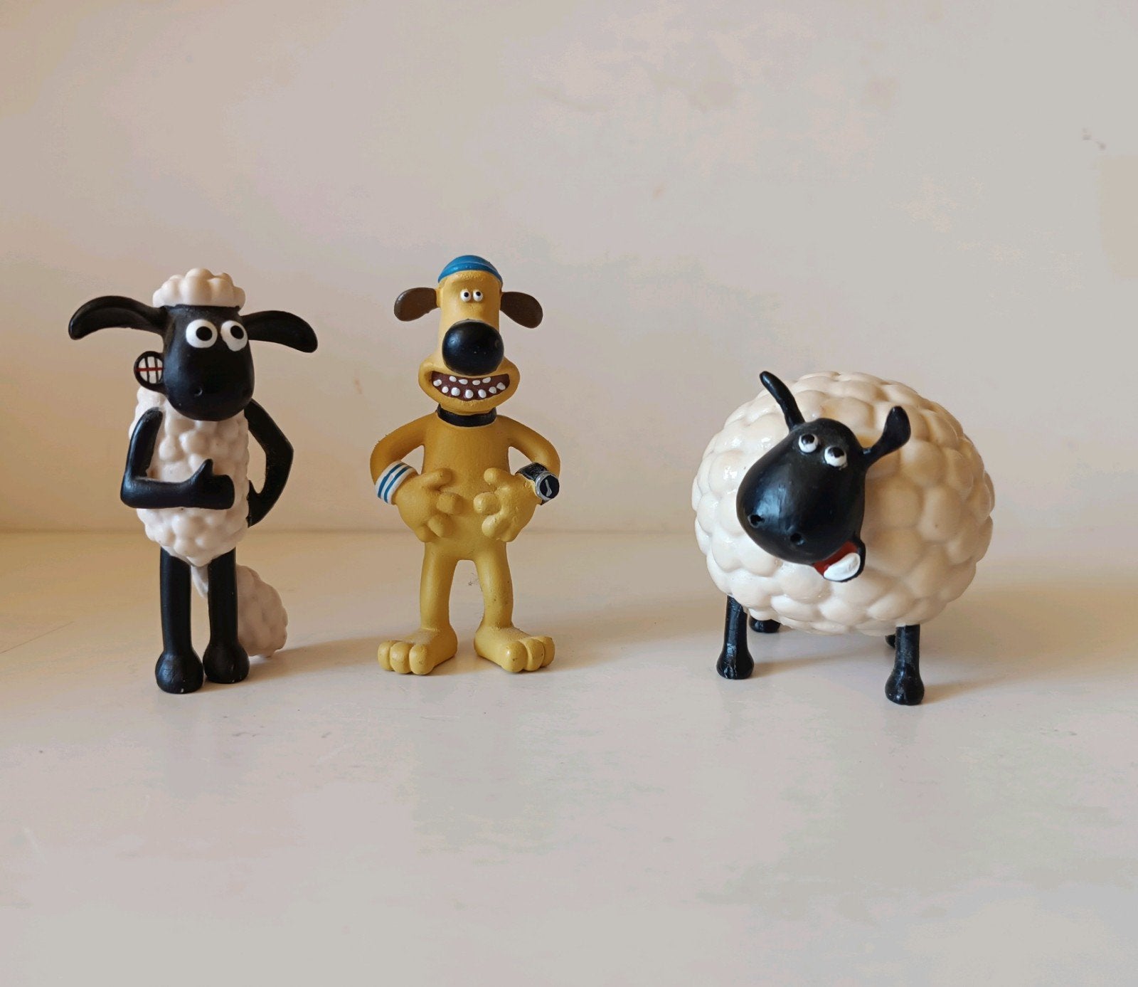 Shaun het Schaap Figuurtjes - Set van 3, Kinderen en Baby's, Ophalen of Verzenden, Gebruikt