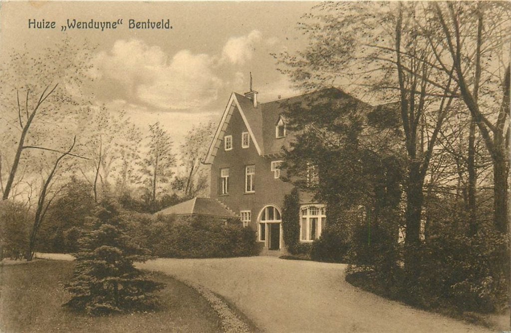 701-415-045 Bentveld Huize Wenduyne, Verzenden, Voor 1920, Noord-Holland