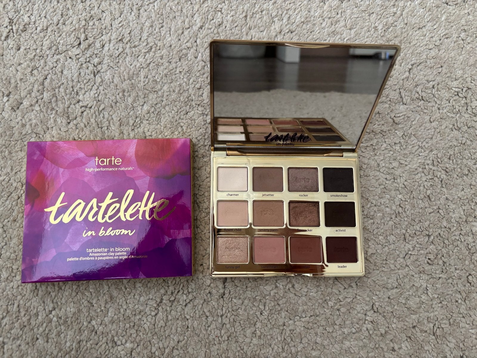 Tarte Tartelette in Bloom Oogschaduw Palette, Gebruikt, Ophalen of Verzenden, Make-up, Overige kleuren