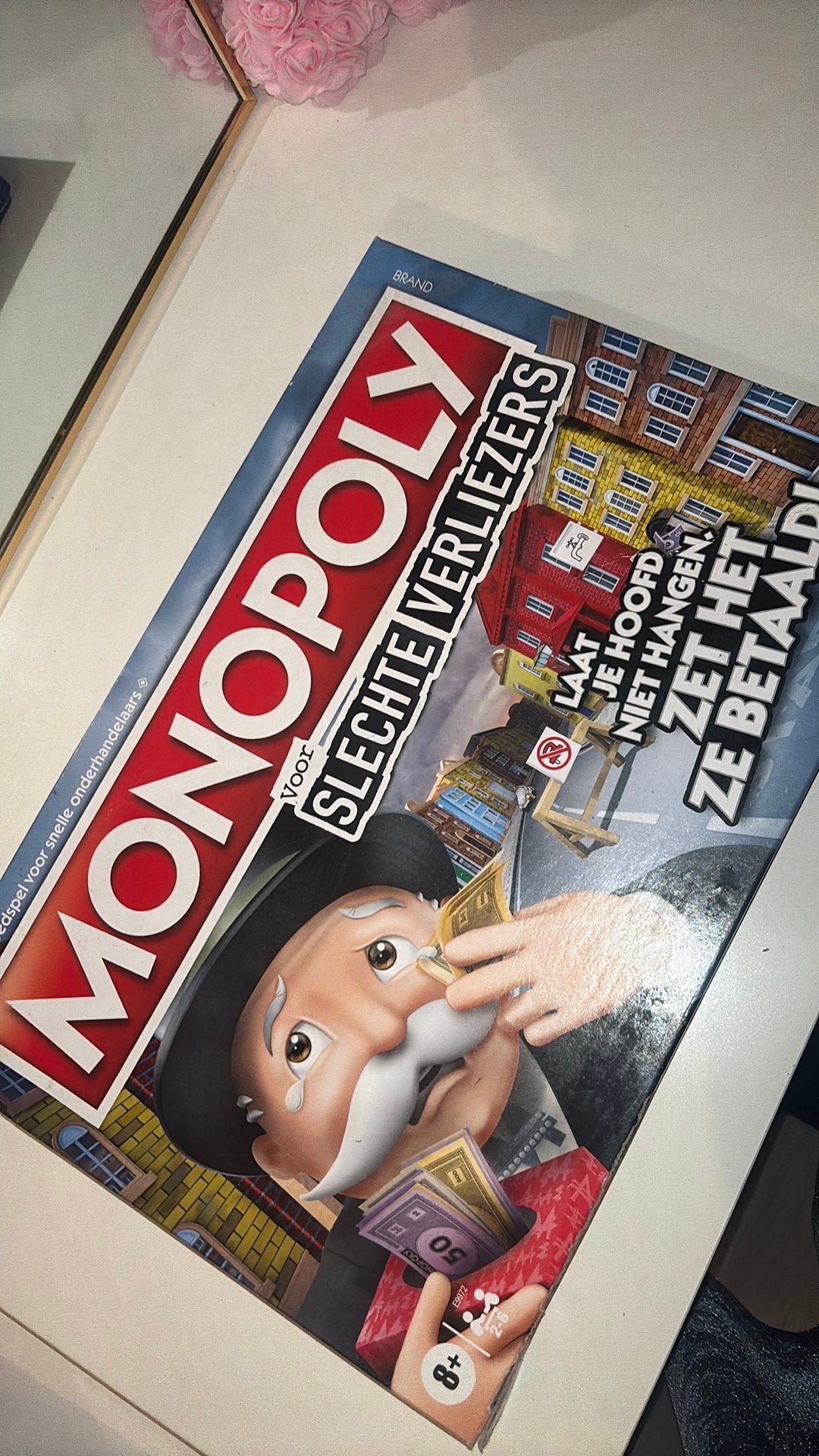 Monopoly bordspel, Hobby en Vrije tijd, Vijf spelers of meer, Verzenden, Zo goed als nieuw