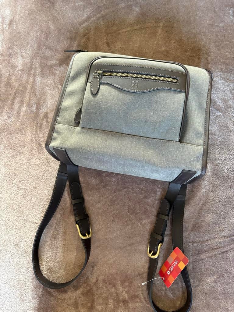 Nieuwe Santana Rugtas - Stijlvol en Ongebruikt, Eu, Bruin, 15 inch, Eu