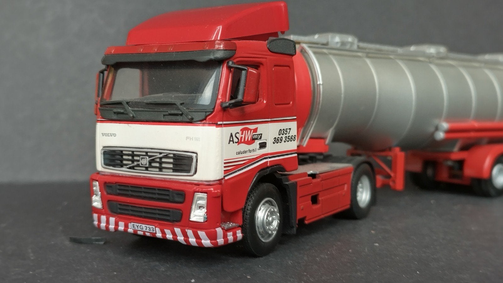 Volvo FH 12 Ashw Bulk 1:50 Cararama Pol, Overige merken, Verzenden, ., Cararama