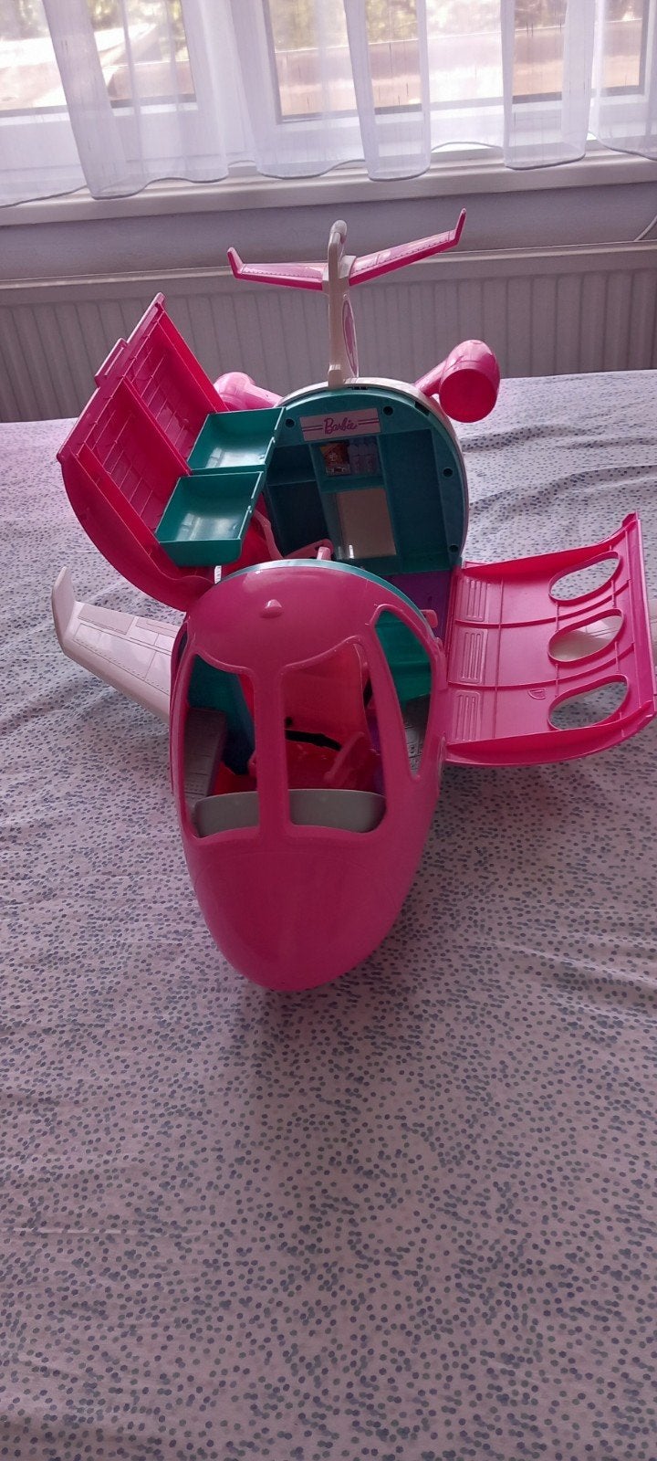 Barbie vliegtuig, Ophalen