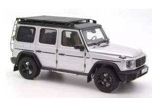 Mercedes G class  Iridiumzilver 1:18, Hobby en Vrije tijd, Auto, Norev, Norev, Ophalen of Verzenden