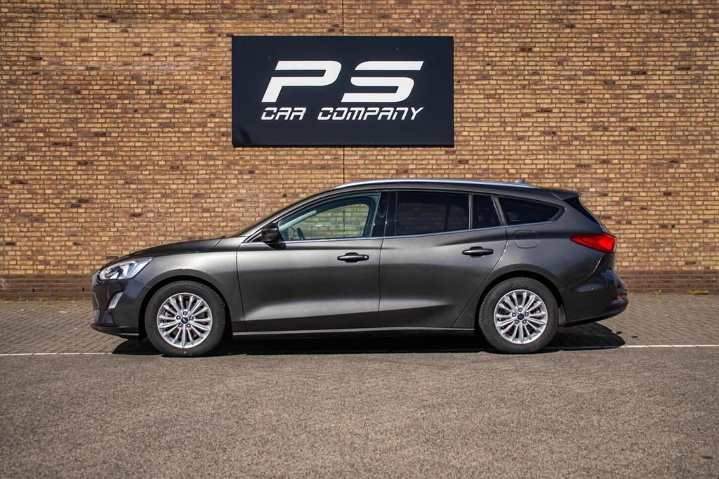 Ford Focus Wagon 1.0 EcoBoost Titanium, Origineel NL, B&O, Lichtsensor, Gebruikt, 3 cilinders, Autotrust