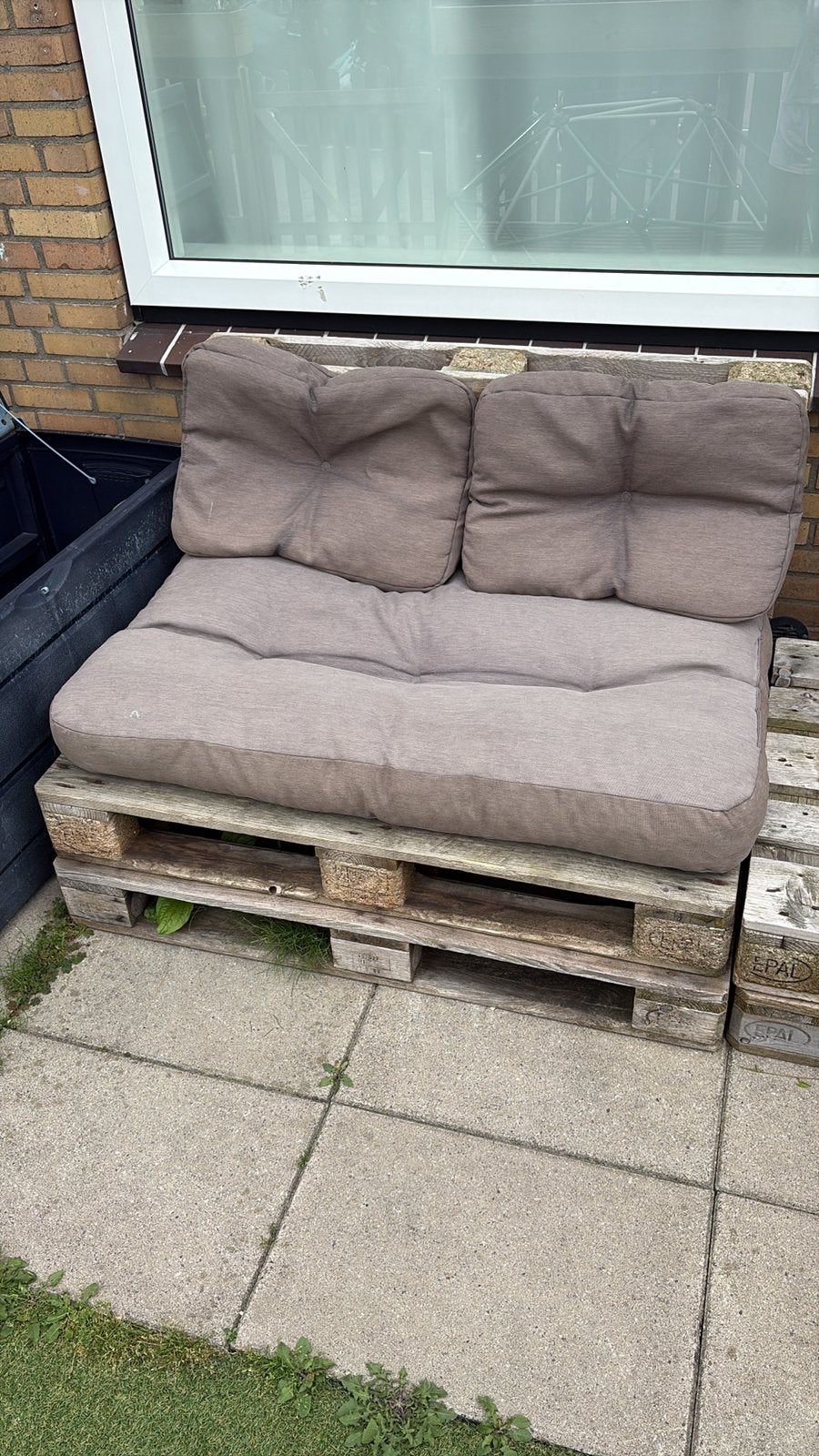 Palletkussens, Ophalen, Zo goed als nieuw, Kunststof