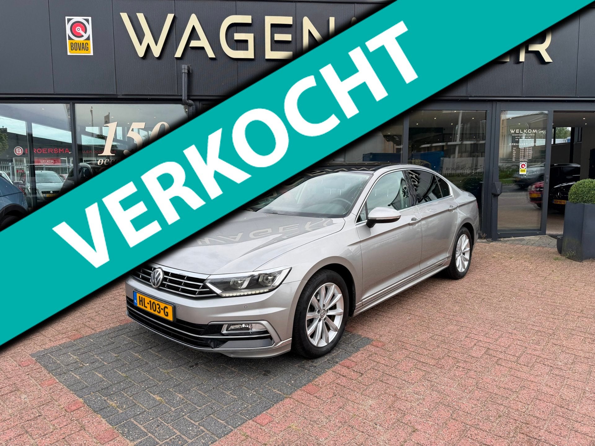 Volkswagen Passat 1.6 TDI Business Edition R ACC|NAVI|PANORA, Voorwielaandrijving, Dealer onderhouden, Gebruikt, Euro 6
