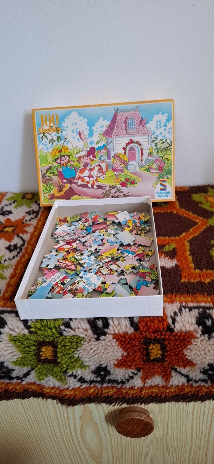 Dufti's puzzel - Het Dufti-huis (100 stukjes), Ophalen, Meer dan 50 stukjes, Zo goed als nieuw, 6 jaar of ouder