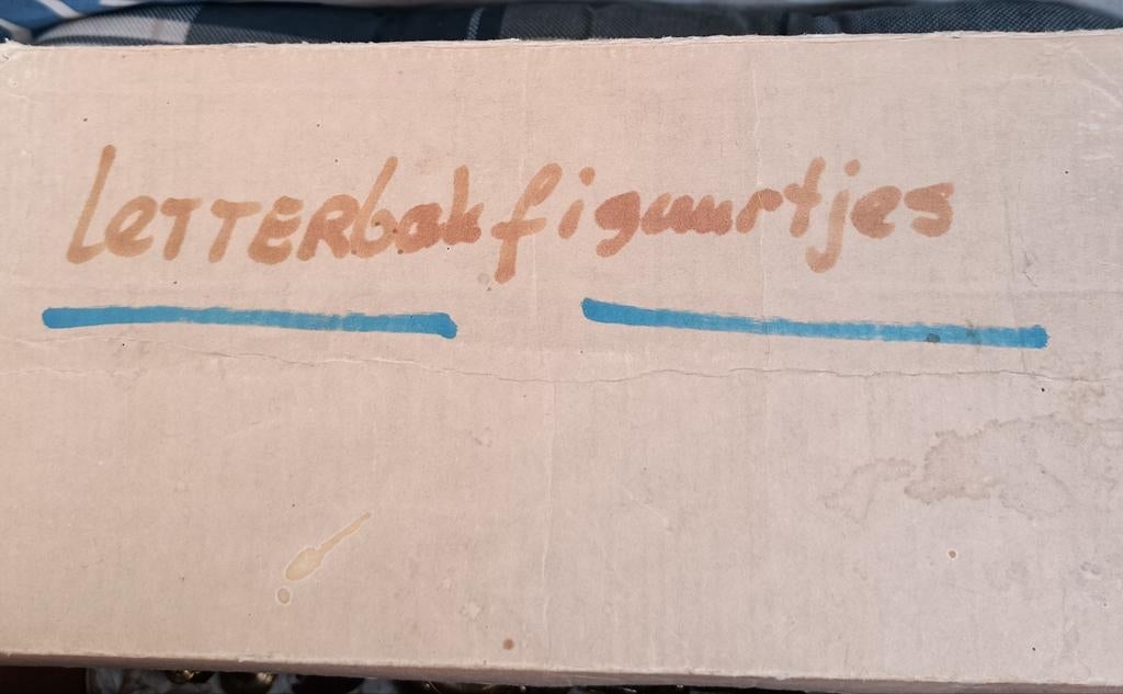 Letterbak figuurtjres, Hobby en Vrije tijd, Ophalen of Verzenden