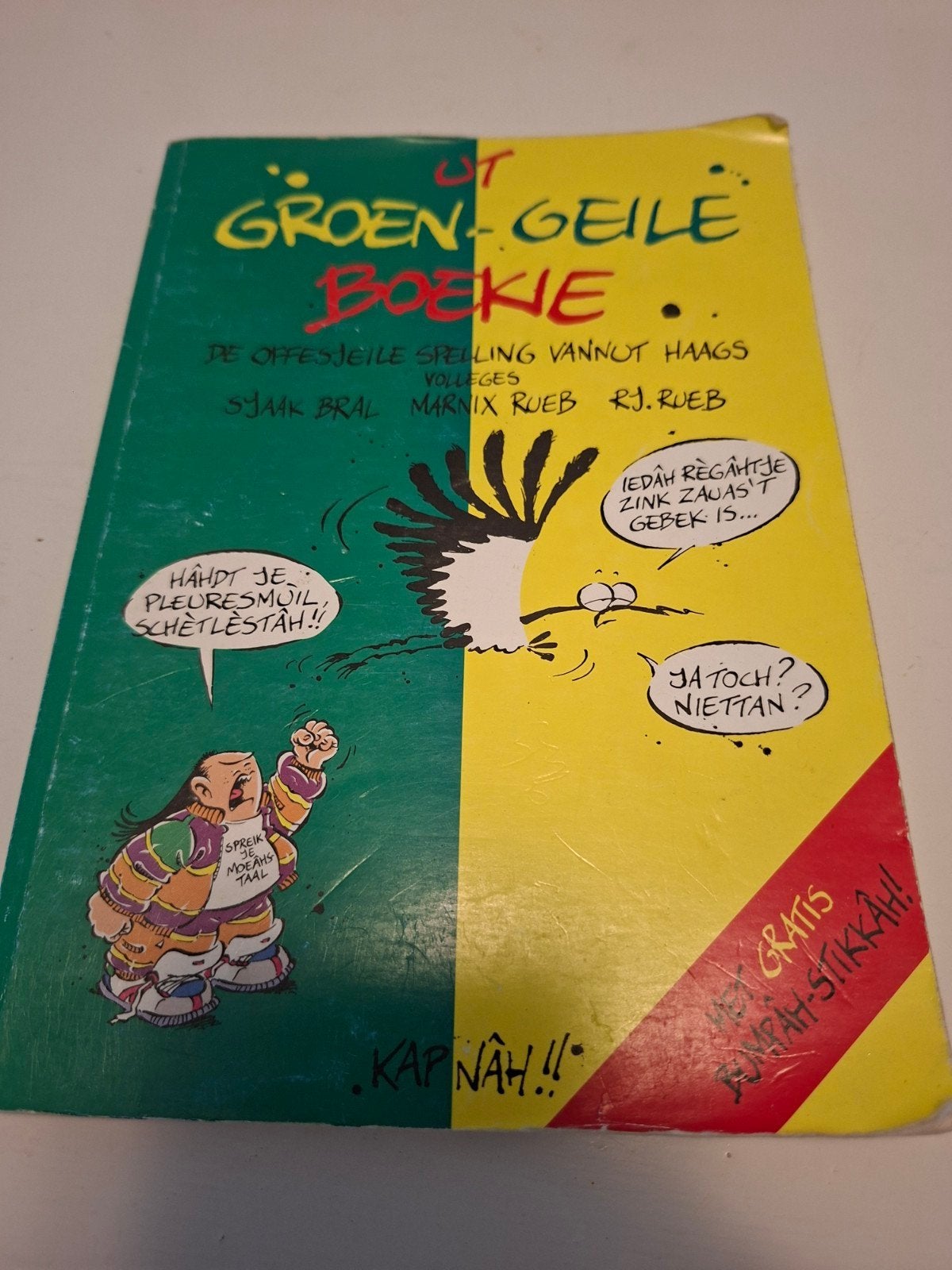 Ut Groen-Geile Boekie - De Offesjeile Speling Vannut Haags, Gelezen, Sjaak Bral, Marnix Rueb, R.J. Rueb, Ophalen of Verzenden