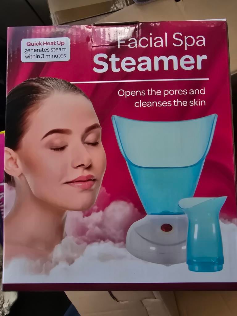 Gezichts sauna Facial steamer aromatherapie Nieuw, Ophalen of Verzenden, Nieuw