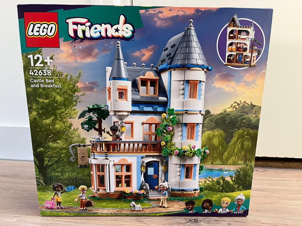 Lego friends 42638 castle bed and breakfast nieuw sealed, Ophalen of Verzenden, Nieuw, Complete set, Lego