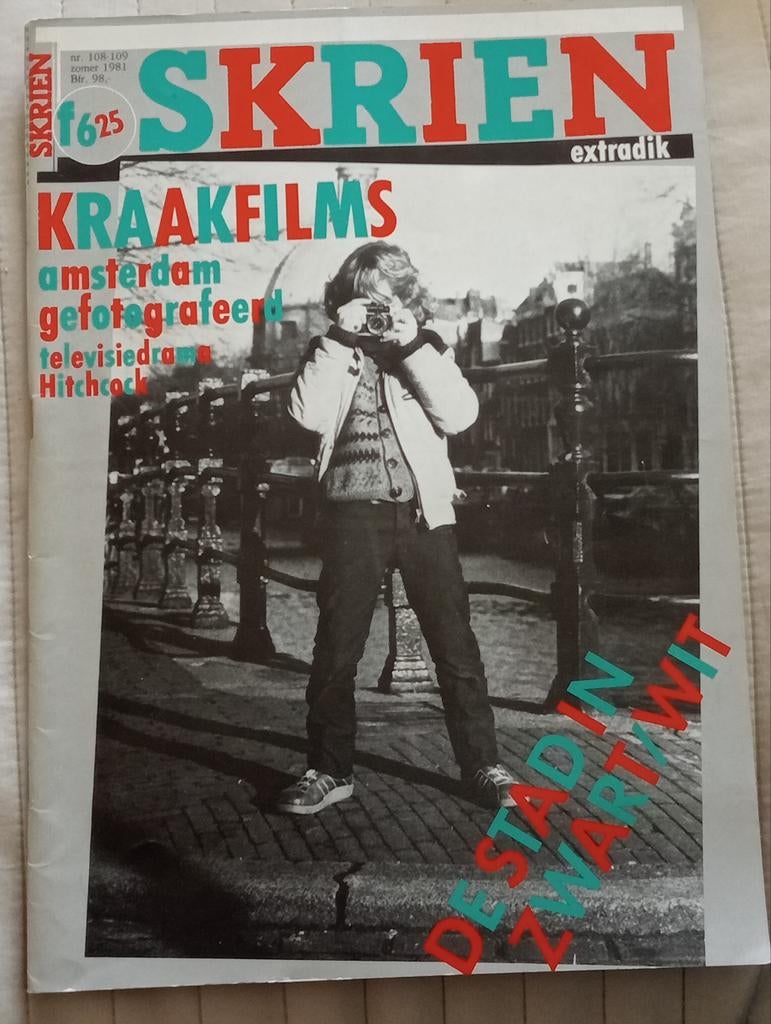 Hitchcock Kraken Ed van der Elsken Jo Bokma, Ophalen of Verzenden, 1980 tot heden, Tijdschrift
