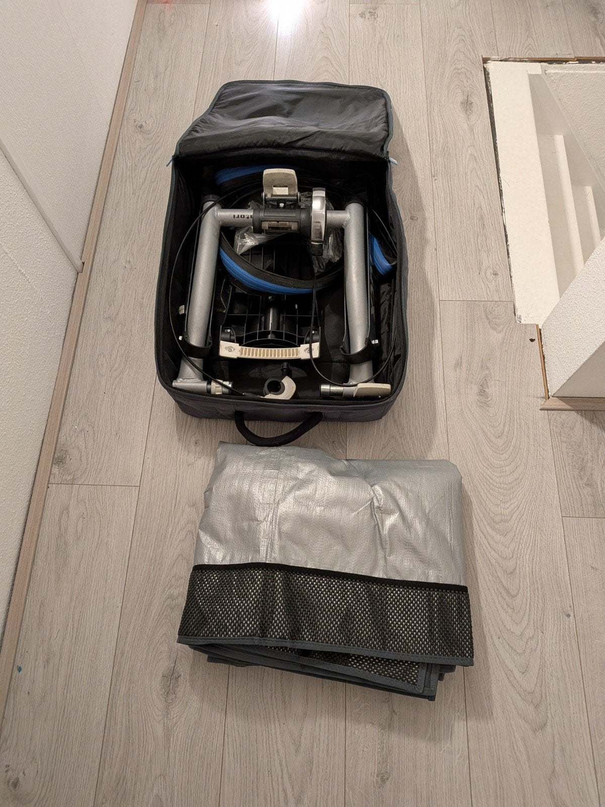 Tacx Satori fietstrainer compleet met accessoires, Fietsen en Brommers, Fietsonderdelen, Ophalen, Mountainbike, Gebruikt, Overige typen