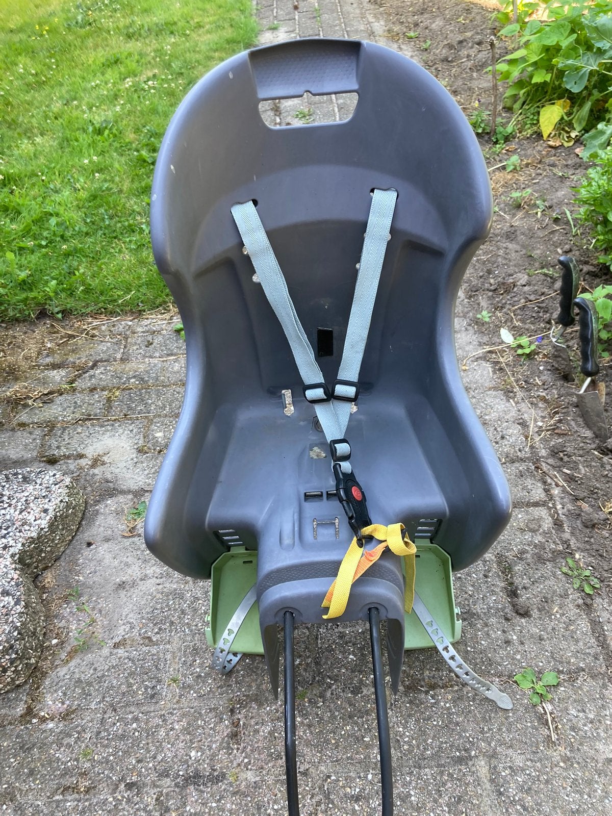 Kinderzitje Polisport Boodie achter op fiets, Ophalen, Achterzitje, 22 t/m 36 kg, Gebruikt