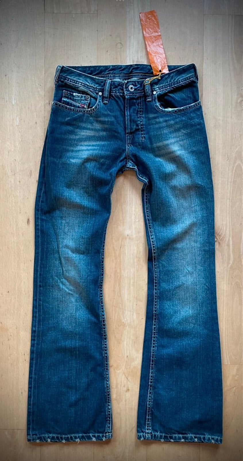 Diesel bootcut / flare / wijde pijpen jeans W28 L34, Kleding | Dames, Ophalen of Verzenden, Zo goed als nieuw, Blauw, W28 - W29 (confectie 36)