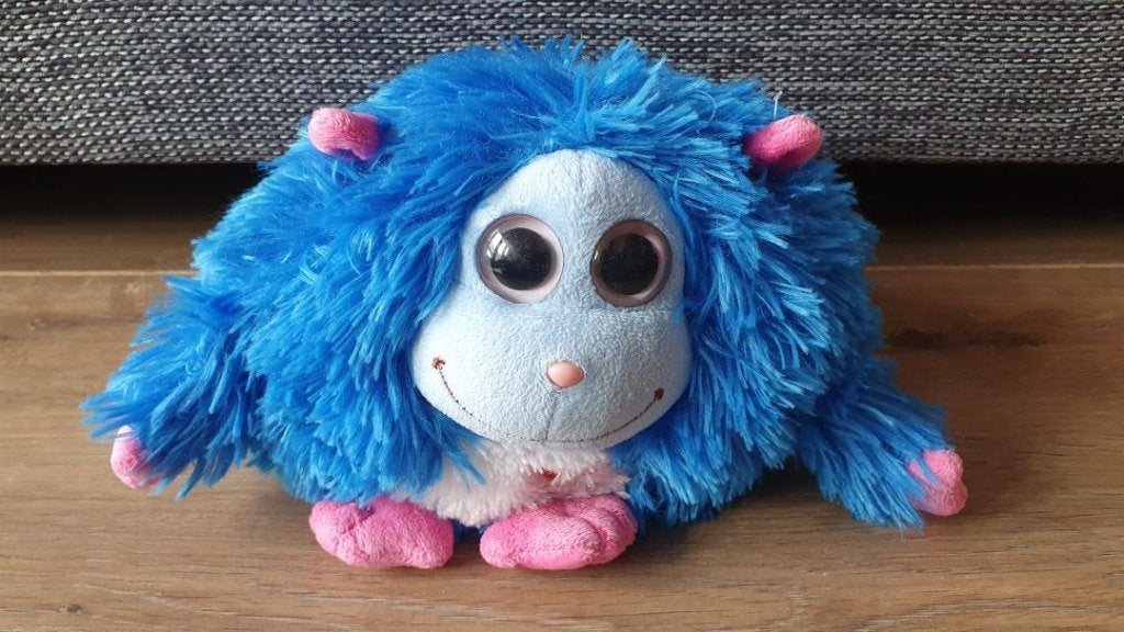 Schattige harige en pratende knuffelvriend, Overige merken, Overige karakters, Overige typen, Blauw