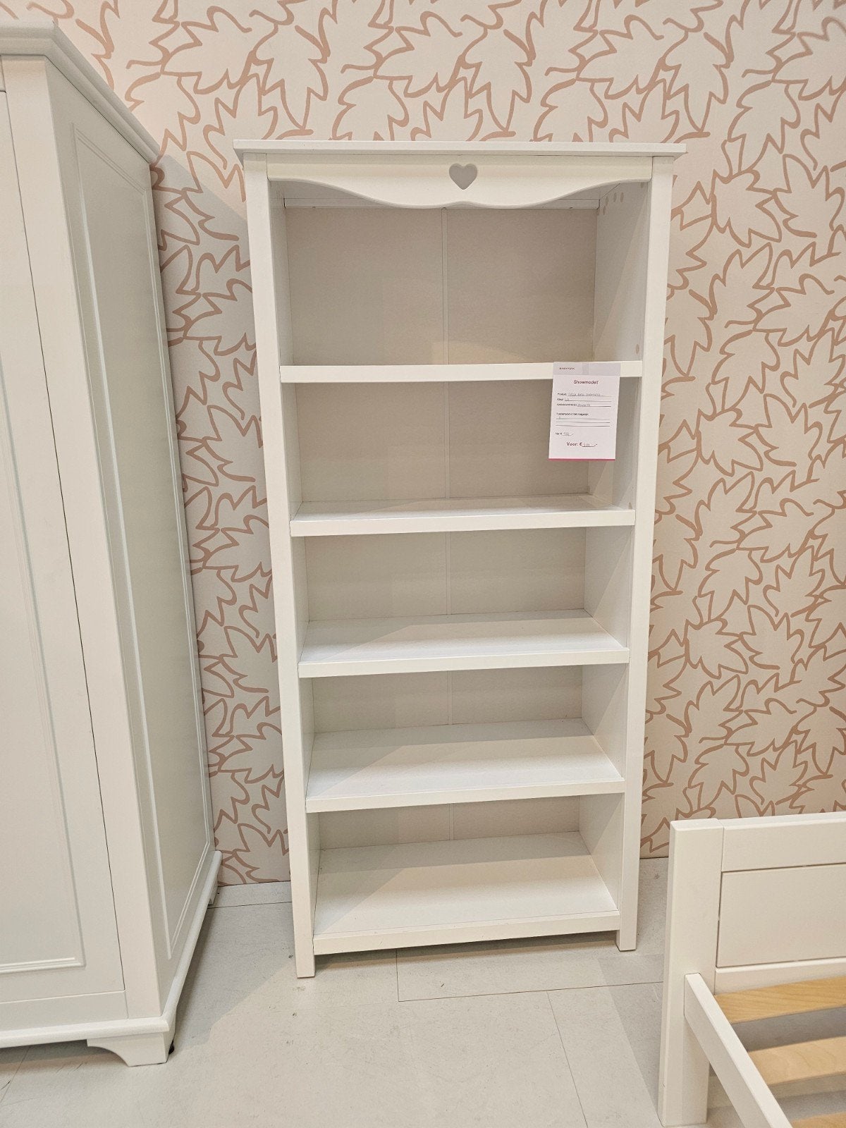 Vipack Amori boekenkast, Ophalen, Met plank(en), Romantisch, 50 tot 100 cm