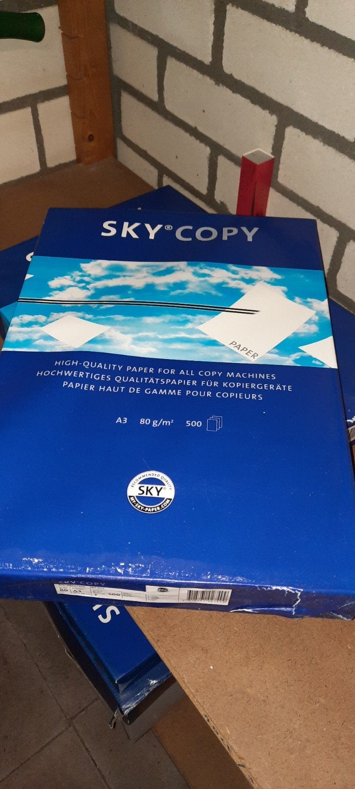 18 pakken printerpapier 80 gr. A3, 500 vel per pak, Ophalen of Verzenden