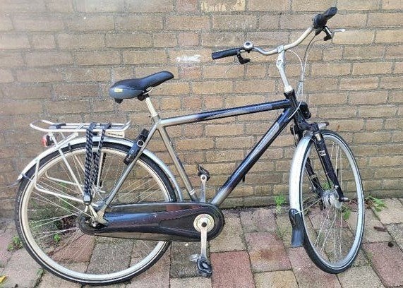 Heren fiets 28 inch, Ophalen, Gebruikt, Sparta, Versnellingen