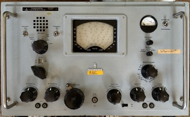 Kortegolfontvanger Siemens 745 E 309A, Minder dan 60 watt, Ophalen, Overige merken, Gebruikt