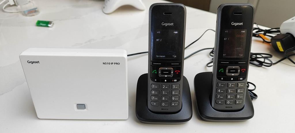 Siemens Gigaset 2x S650H Pro en N520 IP Pro, Ophalen