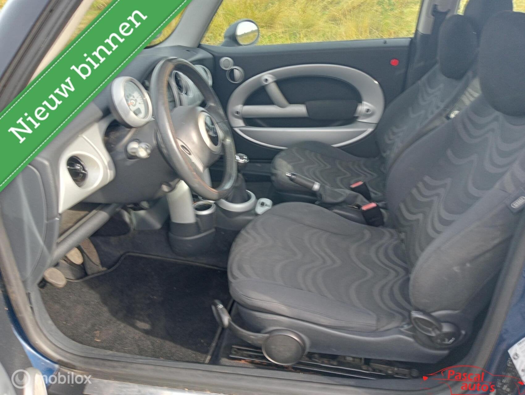 Mini 1.6 One nieuwe apk nette auto airco (BMW motor), Auto's, Voorwielaandrijving, Gebruikt, 4 cilinders, Bedrijf