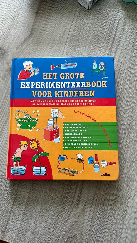 Het grote experimenteerboek voor kinderen, Ophalen, Zo goed als nieuw, Non-fictie