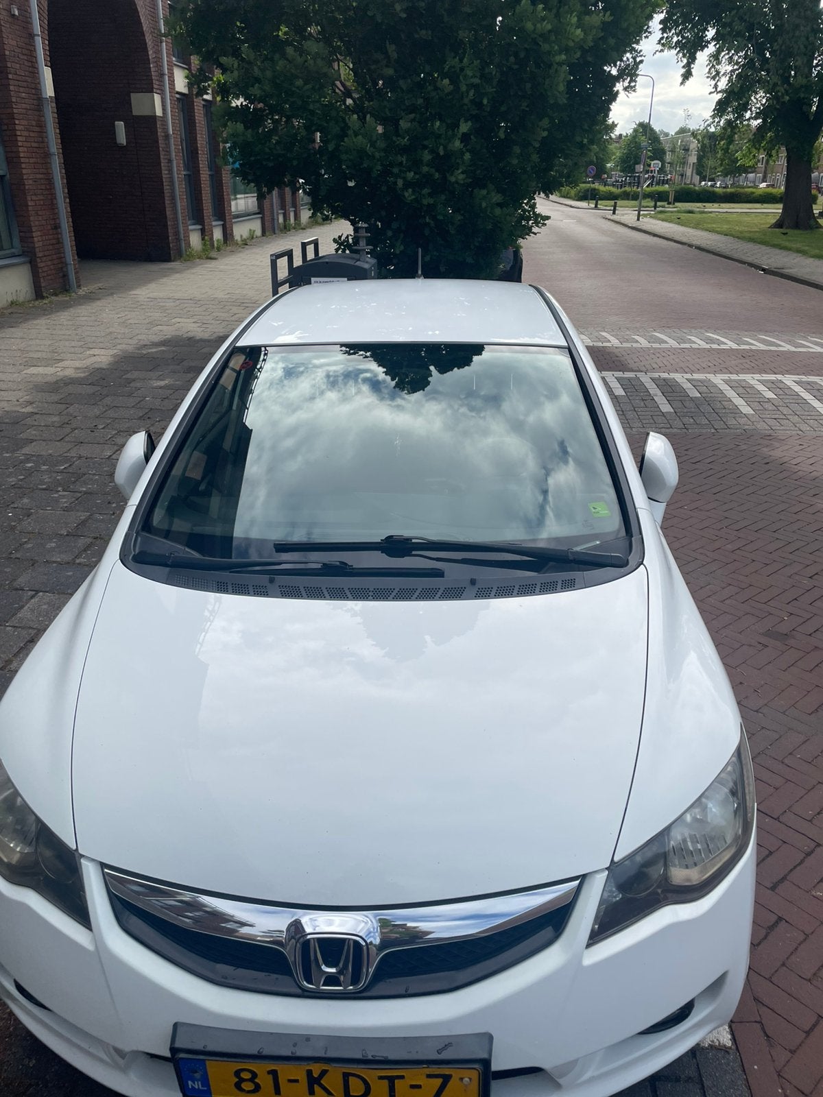 Hinda civic 2009, Automaat, Android Auto, Zwart, Wit