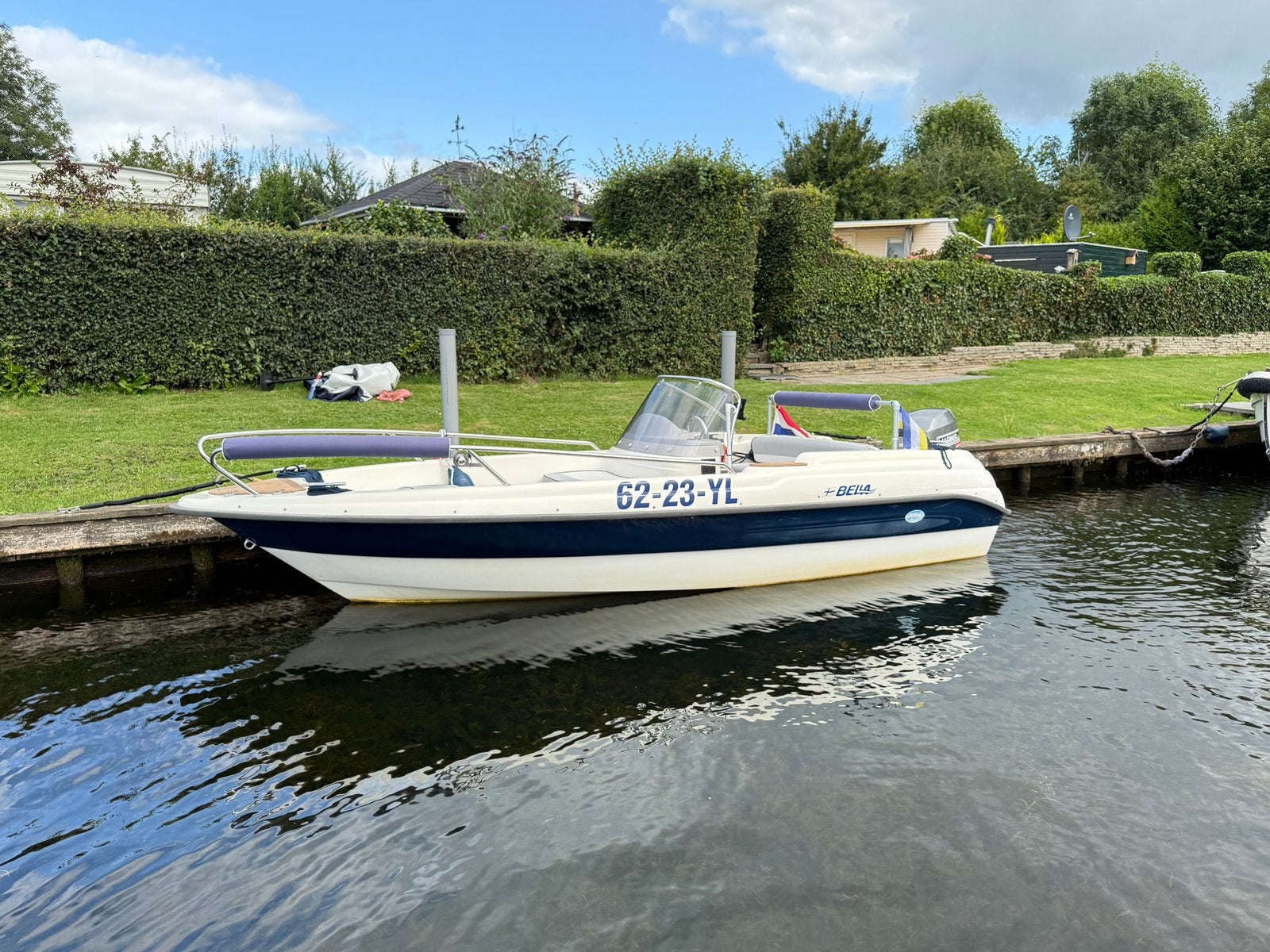 Console boot en platbodem, Watersport en Boten, Ophalen of Verzenden, Gebruikt, Buitenboordmotor