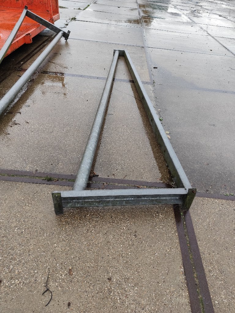 35 steunen voor border, keerwand, keermuur. Hoogte 3,4m, Tuin en Terras, Ophalen, Gebruikt, 250 cm of meer, Overige typen