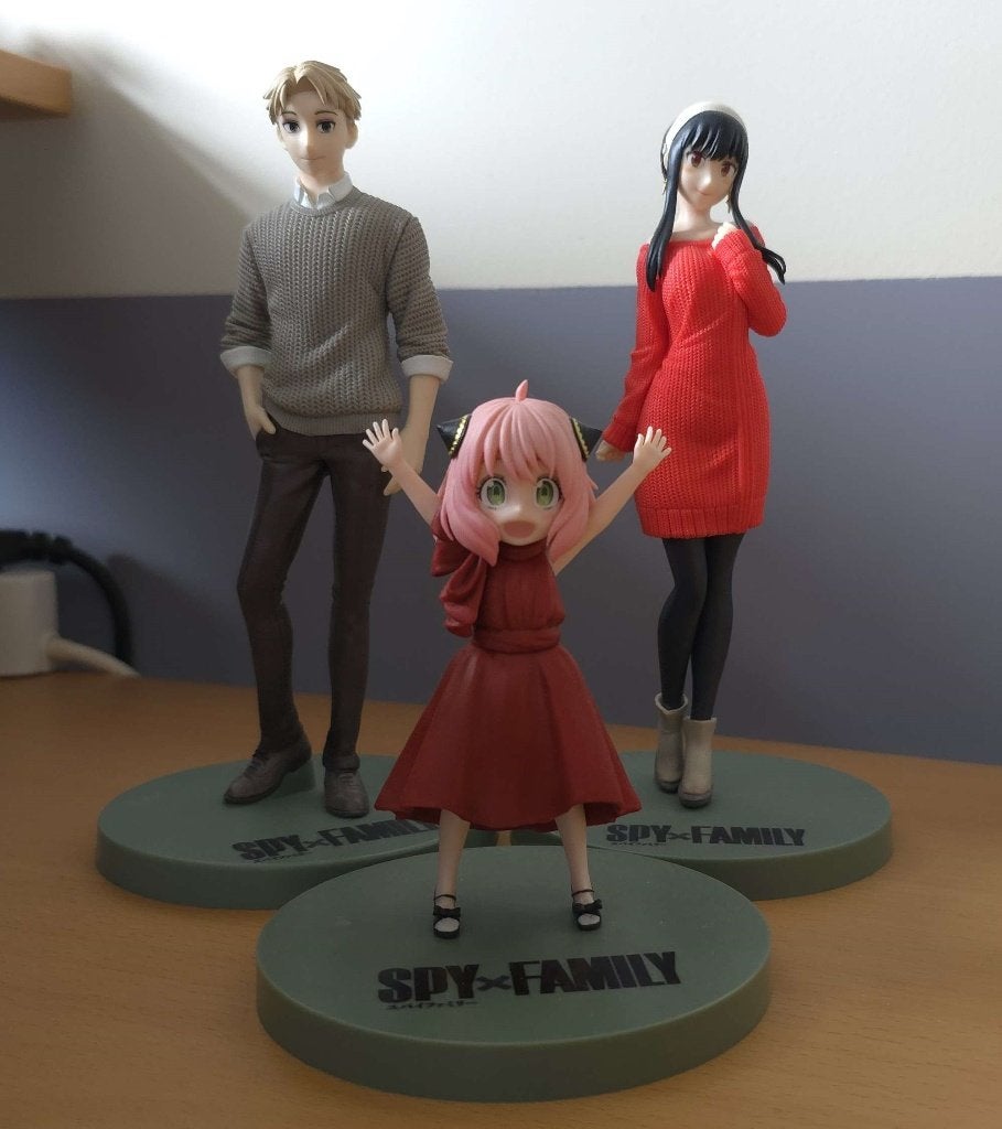 Sega – Spy Family set: Loid, Yor & Anya Forger, Ophalen of Verzenden, Zo goed als nieuw