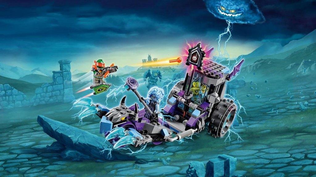 Lego Nexo knights 70349 Ruïna's rollende gevangenis (2016), Overige thema's, Compleet, Lego, Ophalen of Verzenden