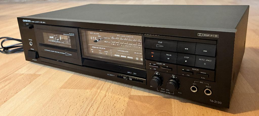 Onkyo TA-2130 tapedeck, Audio, Tv en Foto, Cassettedecks, Ophalen of Verzenden, Enkel, Overige merken, Tiptoetsen