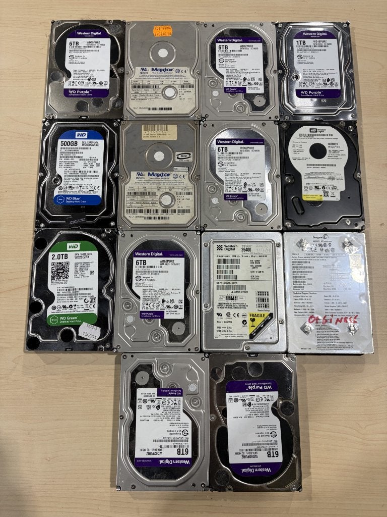 Diverse HDD's en SSD's - Verschillende merken en groottes, Intern, Gebruikt, Server, Ophalen of Verzenden