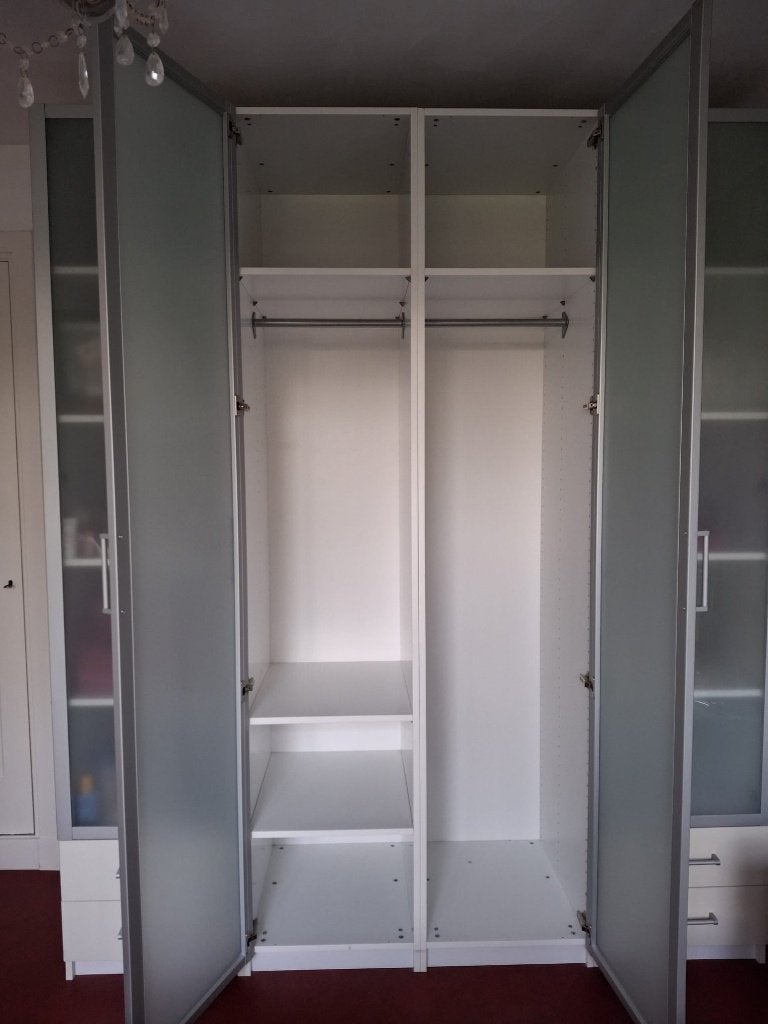 Kledingkast Ikea, 200 cm of meer, Zo goed als nieuw, 200 cm of meer, 50 tot 75 cm