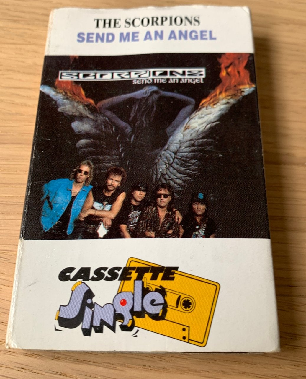 Scorpions Send me an angel cassette single, Cd's en Dvd's, Cassettebandjes, Gebruikt, 1 bandje, Ophalen of Verzenden, Origineel