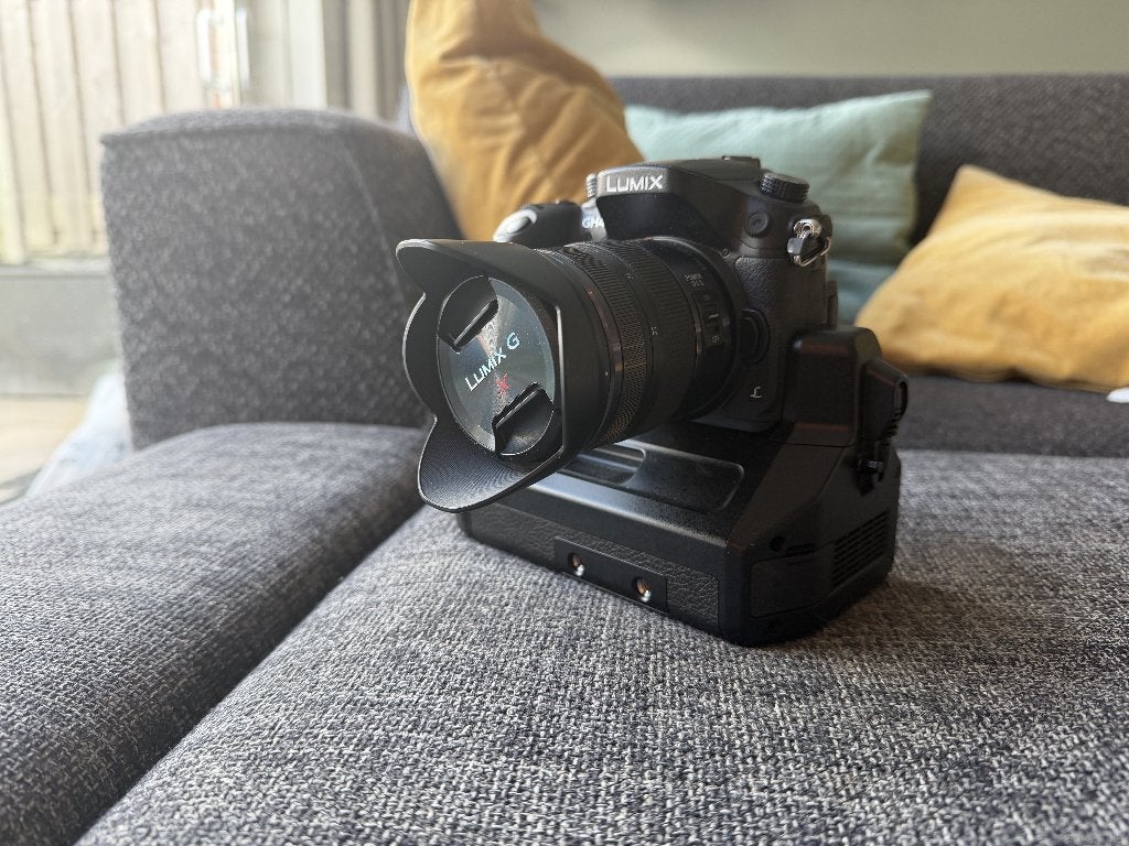 Panasonic GH4 inc. inc 12-35mm 2.8 en DMW-YAGH INTERFACE, Ophalen, Zo goed als nieuw
