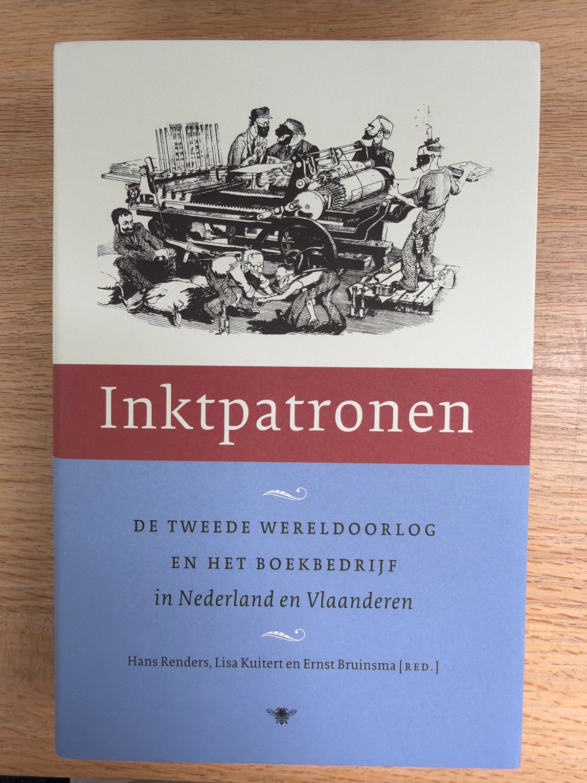 Inktpatronen: WOII en het boekbedrijf in NL en Vlaanderen, Ophalen of Verzenden, Zo goed als nieuw, Nederland