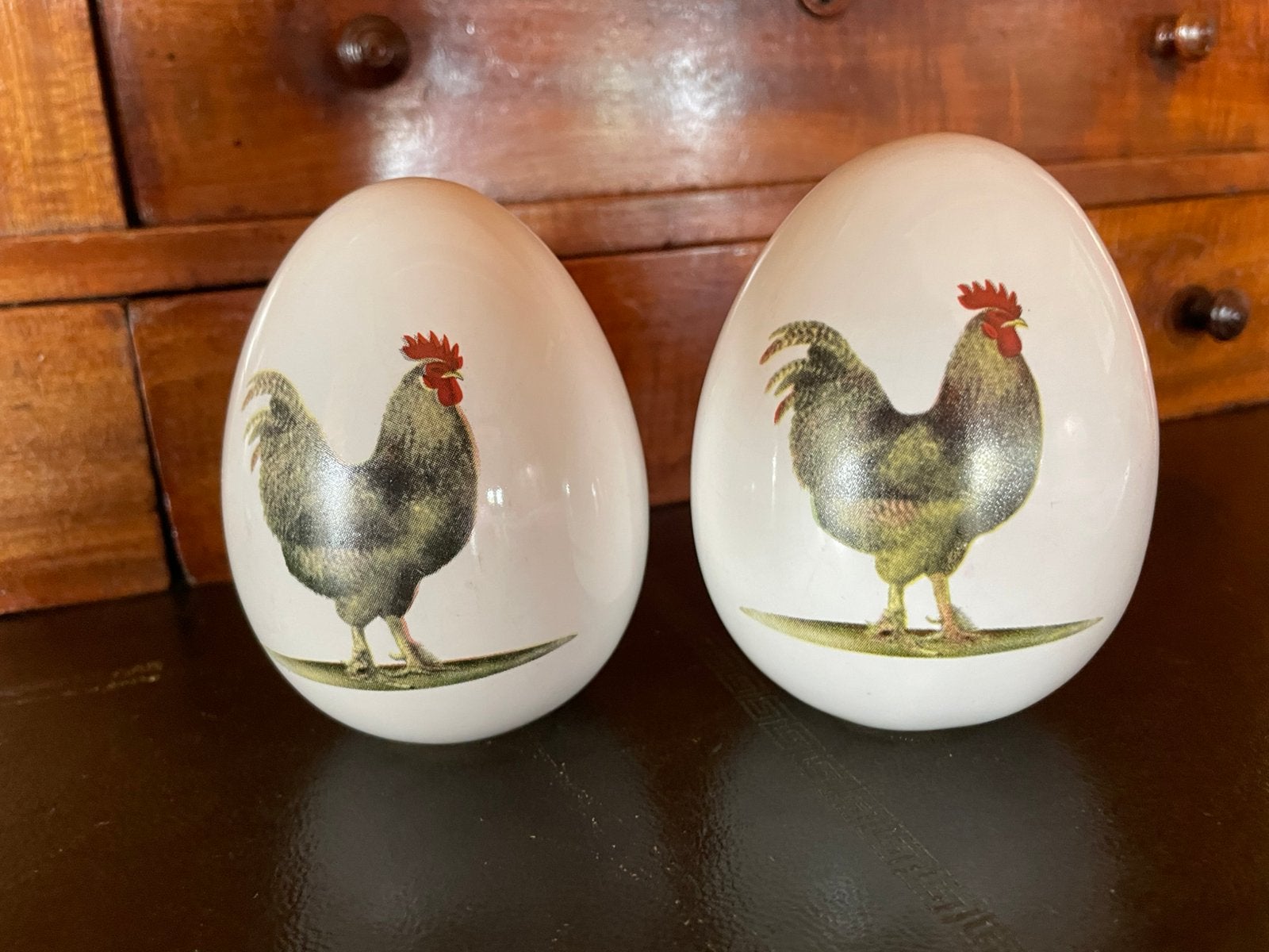 Siereieren, Ophalen of Verzenden, Meerkleurig, Steen/keramiek, Brocante