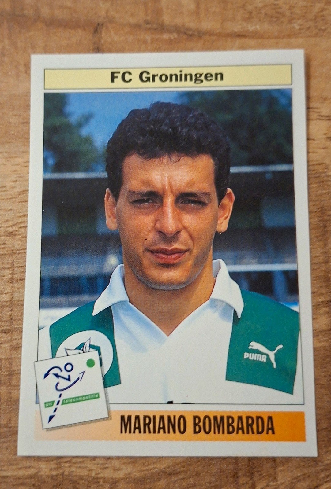 Panini Voetbal 1995 - FC Groningen - Mariano Bombarda #299, Ophalen of Verzenden, Zo goed als nieuw, Overige binnenlandse clubs