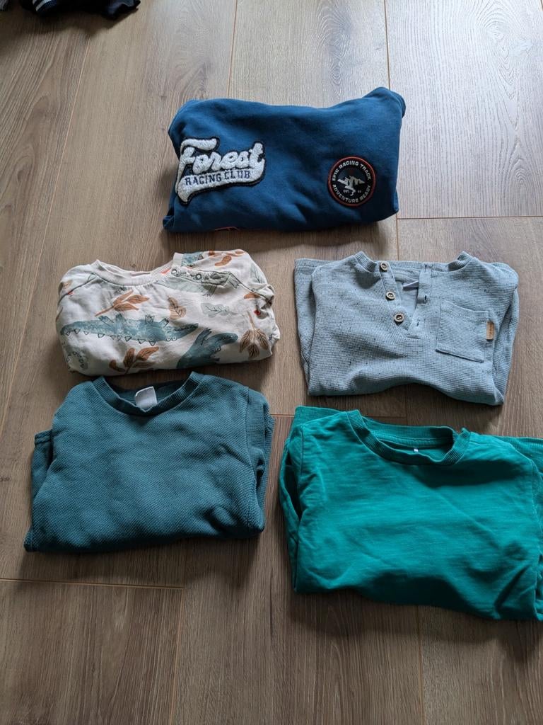 5x shirt/trui lange mouwen, Kinderen en Baby's, Kinderkleding | Maat 98, Ophalen of Verzenden, Trui of Vest